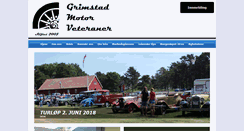 Desktop Screenshot of grimstadmotorveteraner.com